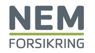 NEM forsikring logo, reference samarbejde