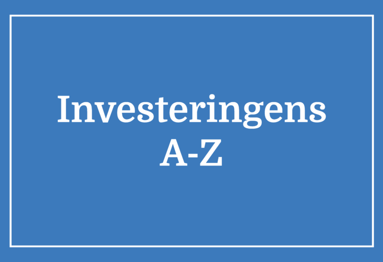 Grafik af investeringens a-z